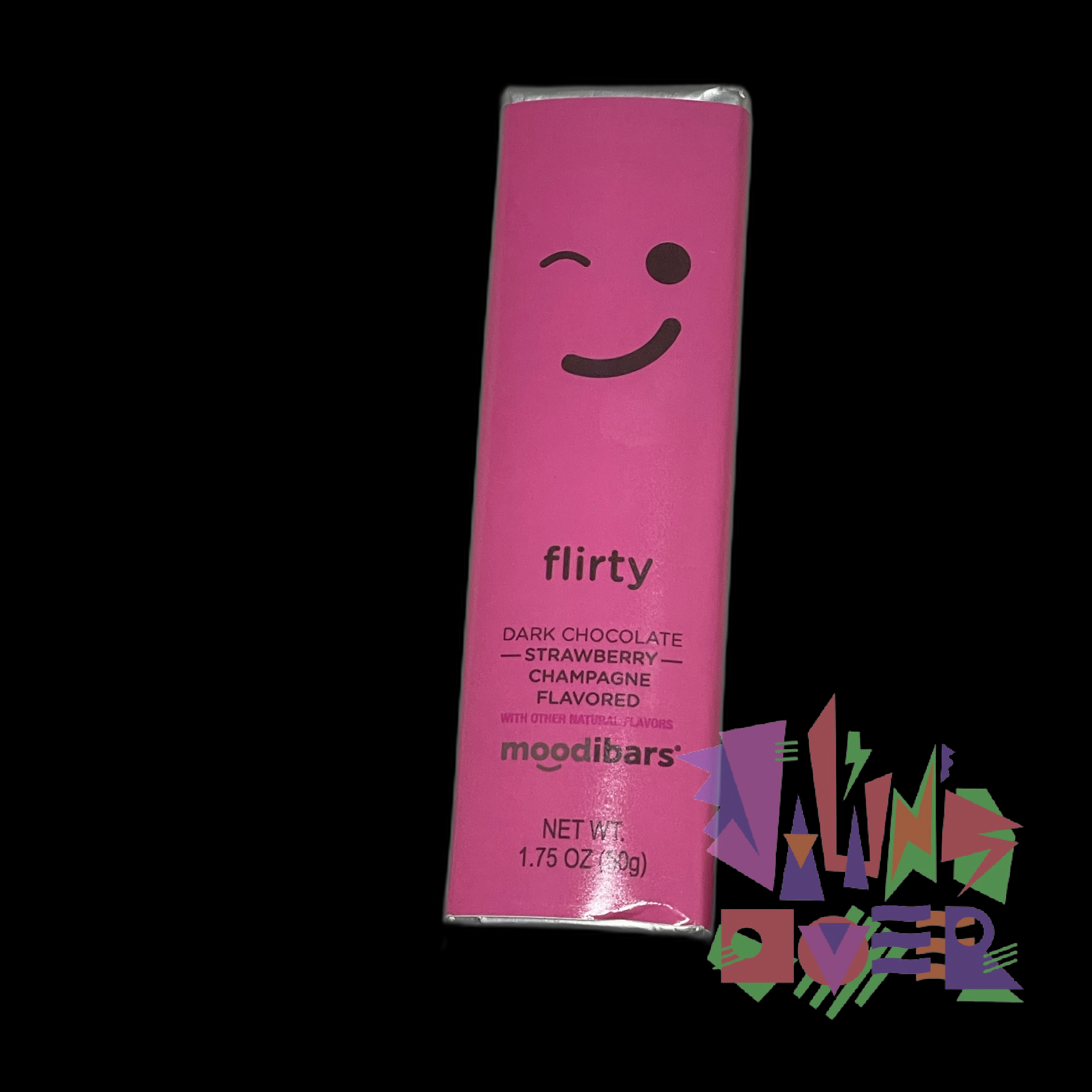 Flirty Dark Chocolate Strawberry Champagne MoodiBars.png