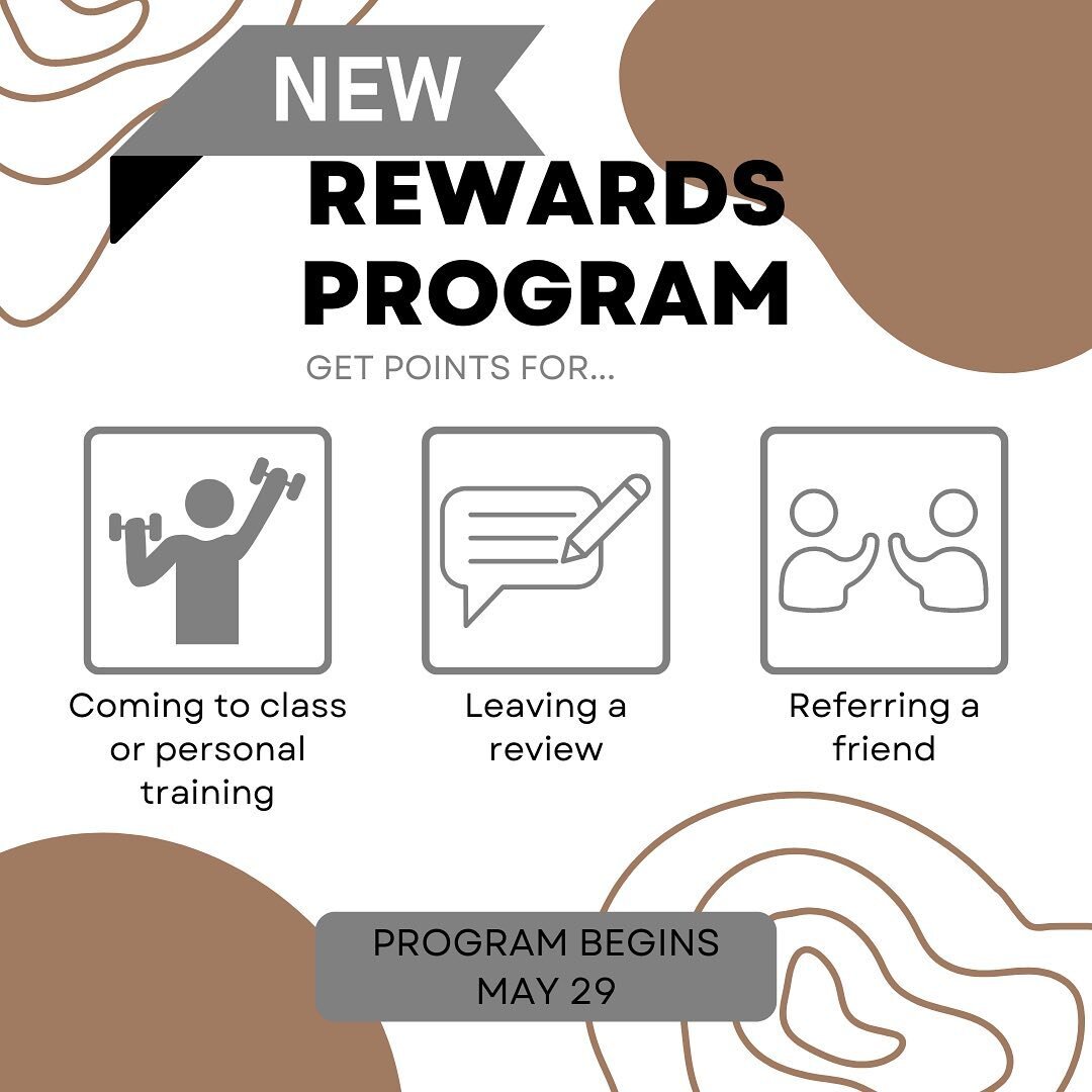 On May 29th we will be switching over to our new fitness software, WellnessLiving. With this switch comes new client perks✨!

Introducing our REWARDS ⭐️ PROGRAM!!

Every class you take at FORM Fitness, every friend you refer, and every review you lea