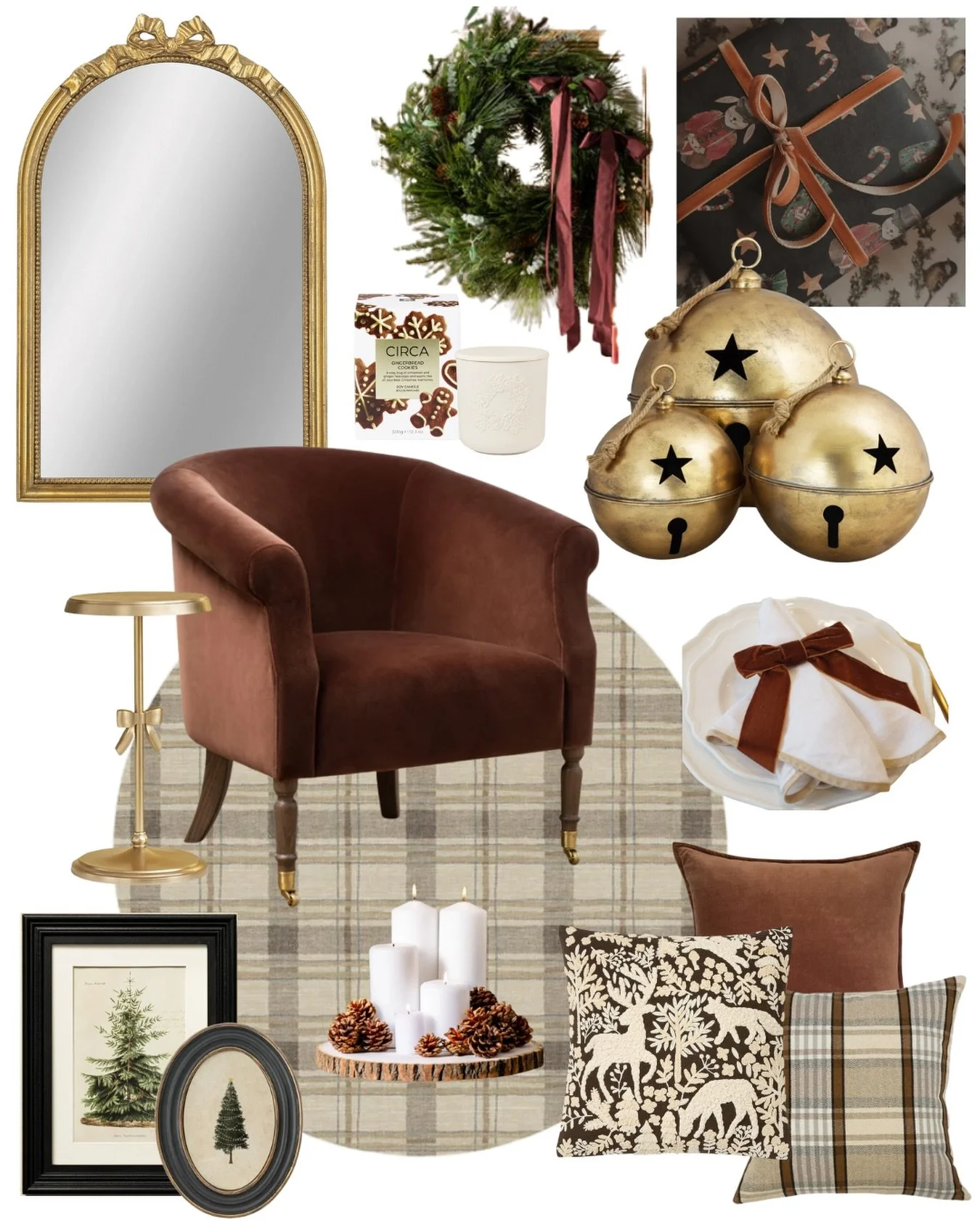 Edit || With Christmas just one month away I know we are all thinking about holiday decor now. Christmas done the DL way. To shop the edit, DM me 🤎