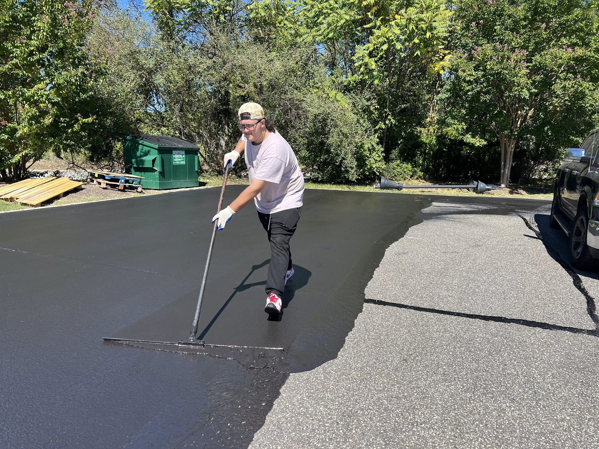 parking lot sealcoating