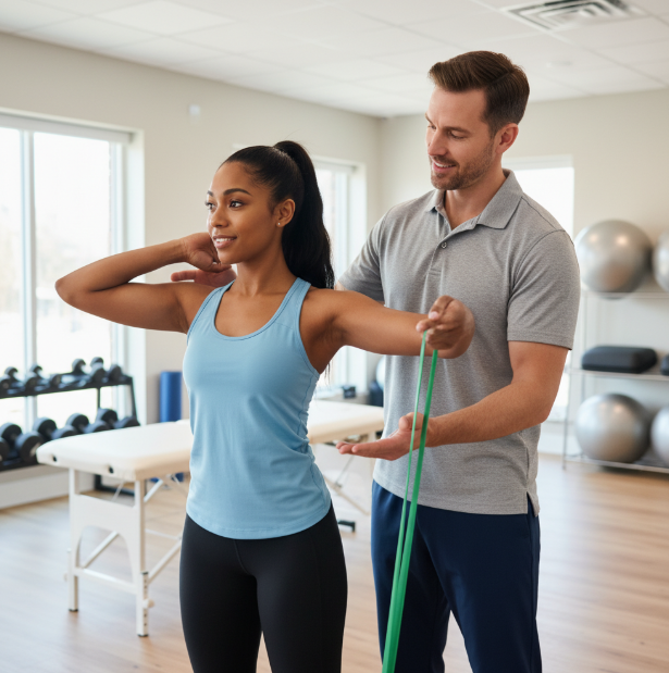 Performance physical therapy movement assessment in Arlington with one-on-one focused attention