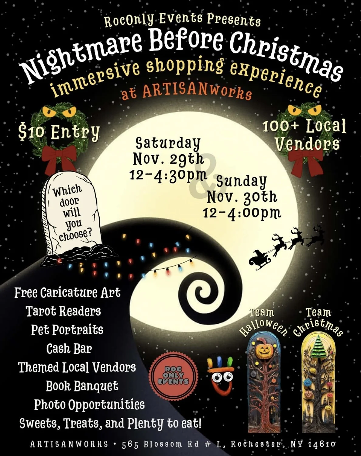 Nightmare Before Christmas Shopping Experience