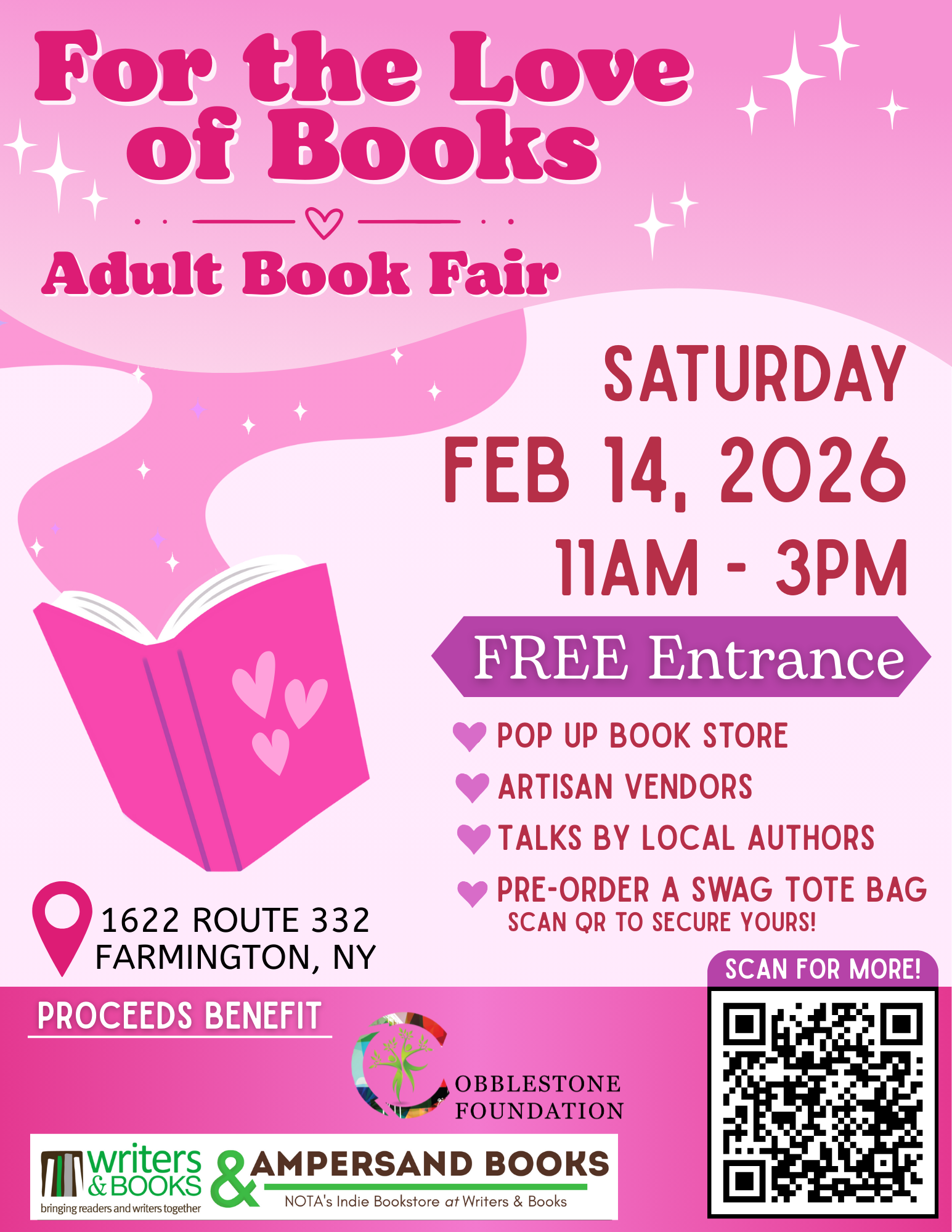 For The Love Of Books  Adult Book Fair