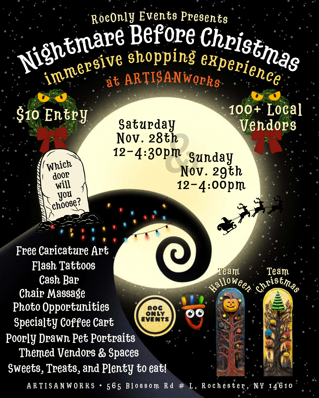 Nightmare Before Christmas Shopping Experience
