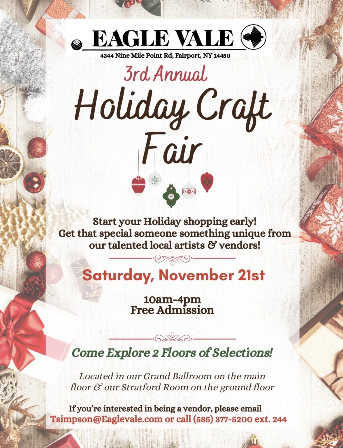 Eagle Vale Holiday Craft Fair