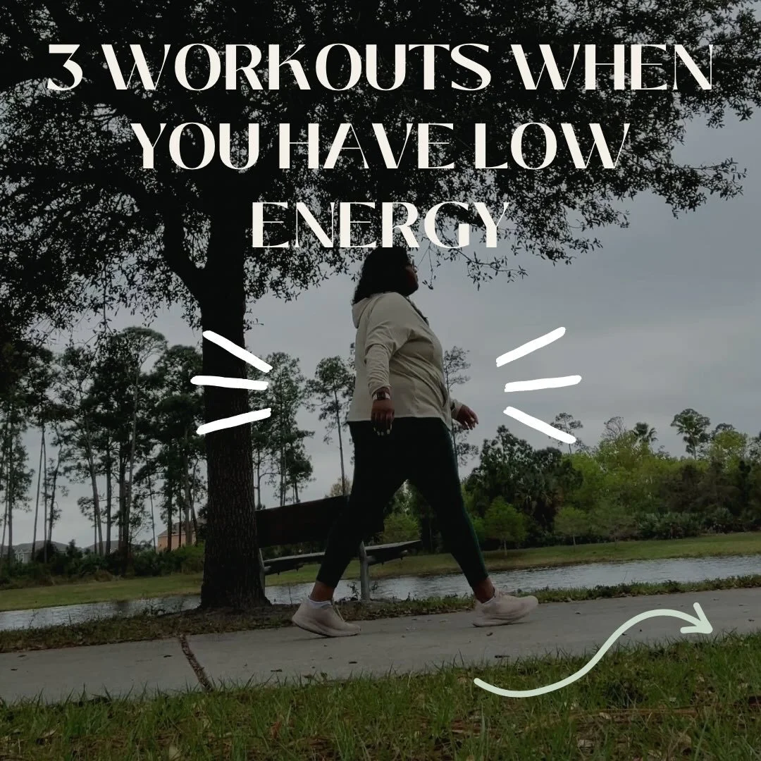 Teaching myself that all movement counts. On days that I don&rsquo;t feel like doing anything I just tell myself that even 5 minutes walking around my house counts. 

Save this for your low energy days, because something is better than nothing. 

#pc
