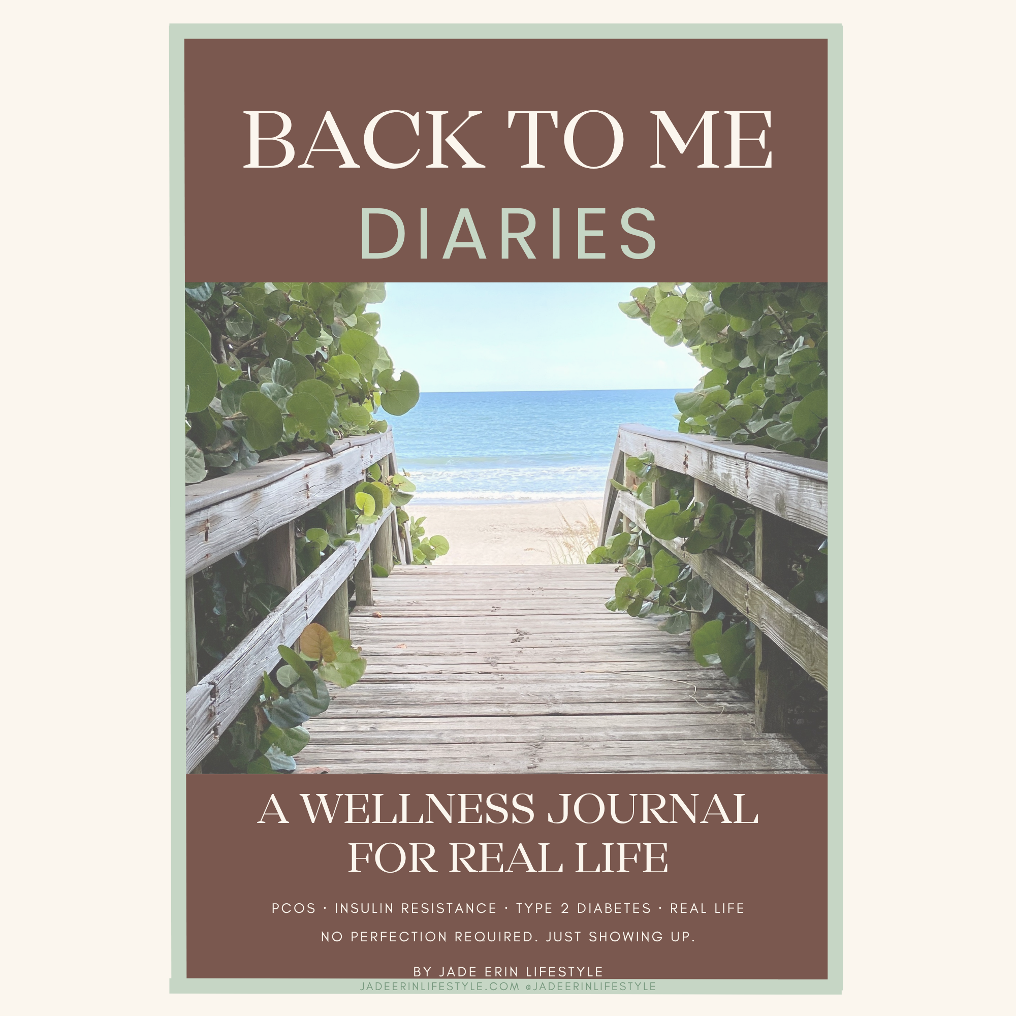 Back to Me Diaries - A Wellness Journal for Real Life