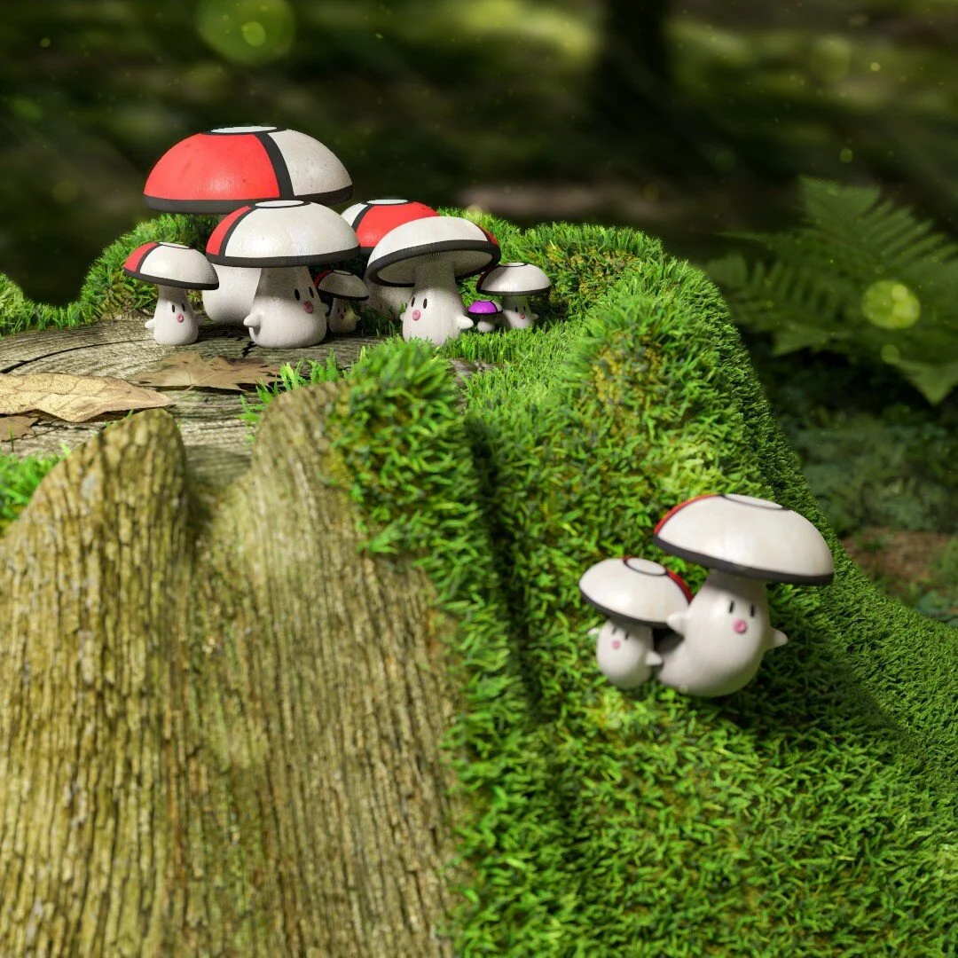 Foongus Among Us - CGI

#blender3d #blender #fanart #pokemon #foongus #pok&eacute;mon #pokemonart #pokemonart #cgiart #blendercommunity