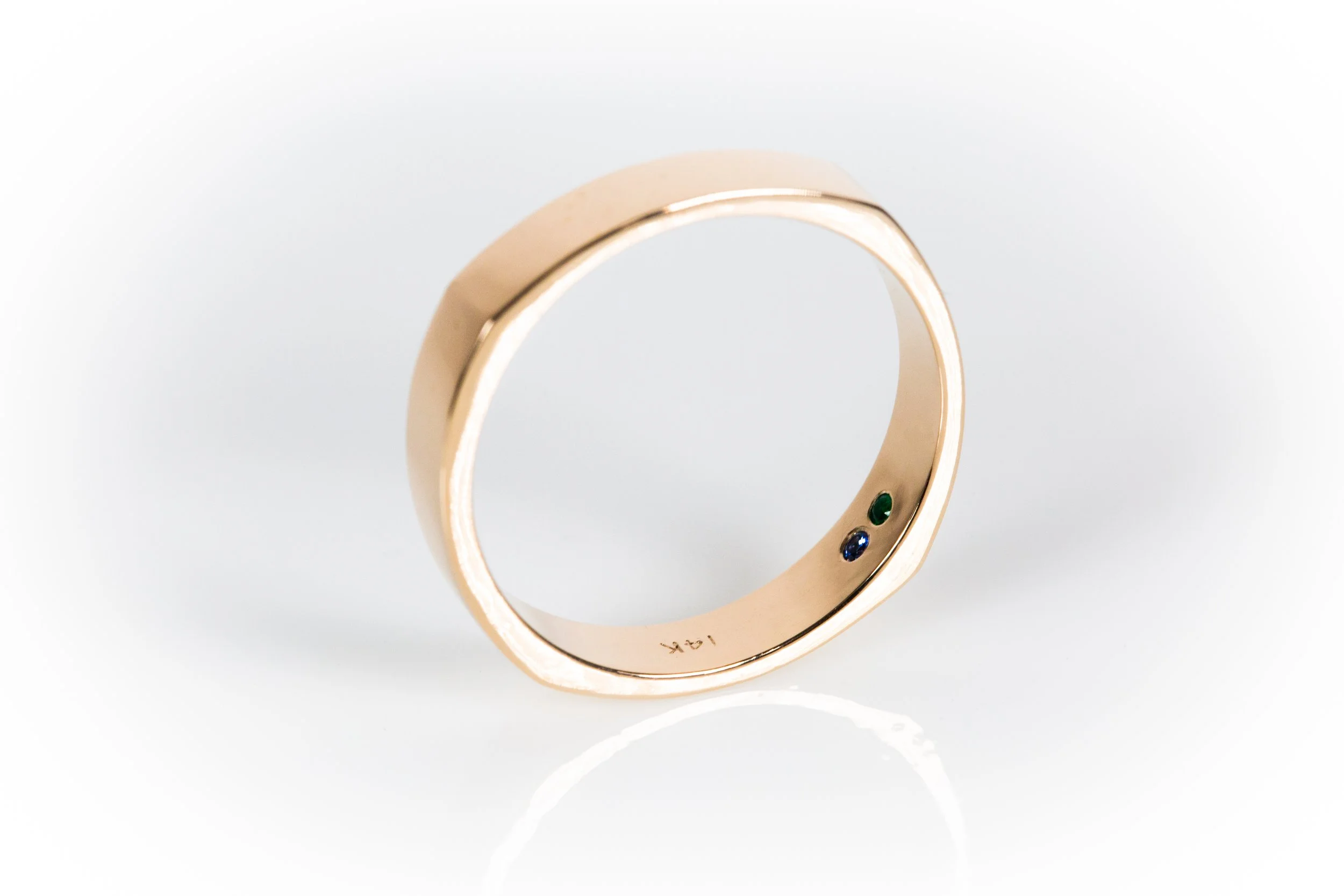 Elegant Gold Wedding Bands Denver, Colorado — Leigh Sandusky Jewelry
