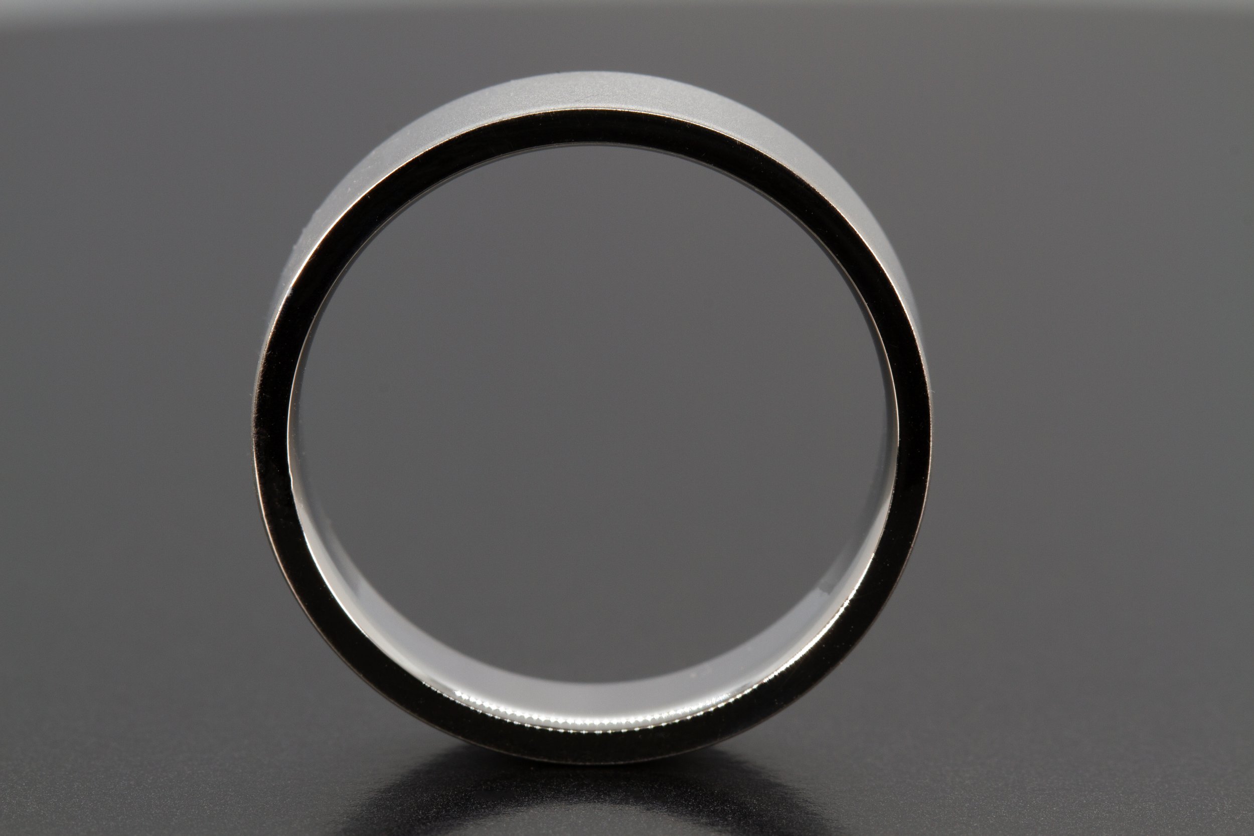 White Gold Men's Wedding Band