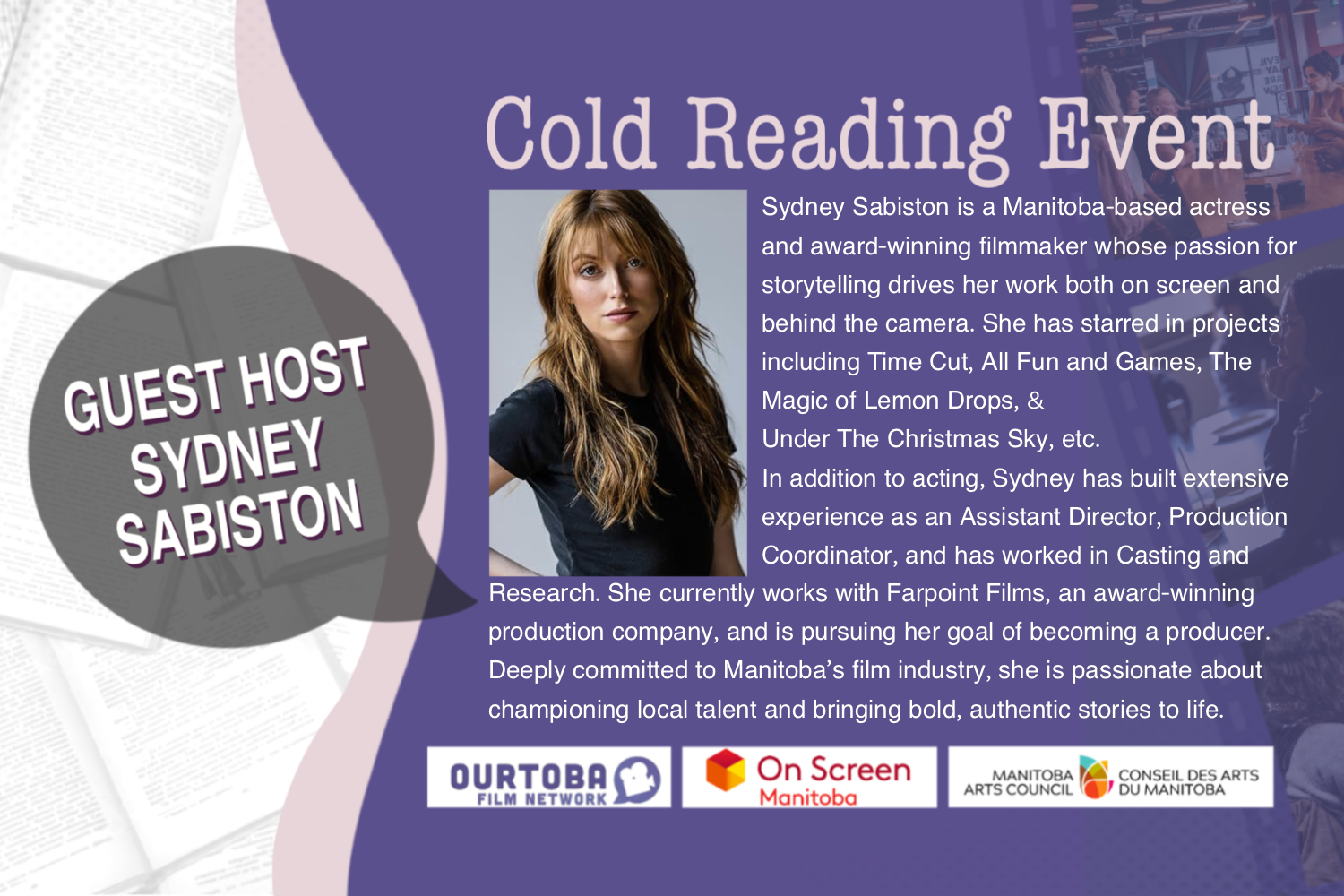 April Cold Read Event 