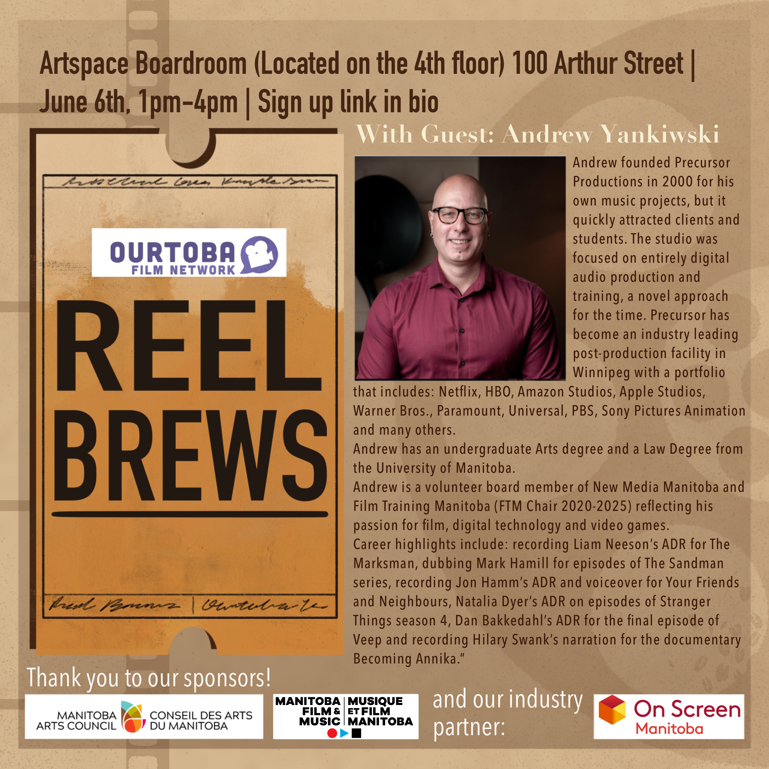 Reel Brews w/ Andrew Y. 