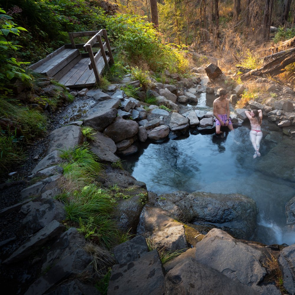 Terwilliger Hot Springs (stock photo)