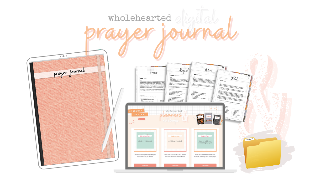 Prayer Journal For Women: Scripture Guided Prayer Journal Inspirational  Devotional Notebook Motivational Journal Planner For Women (Paperback)