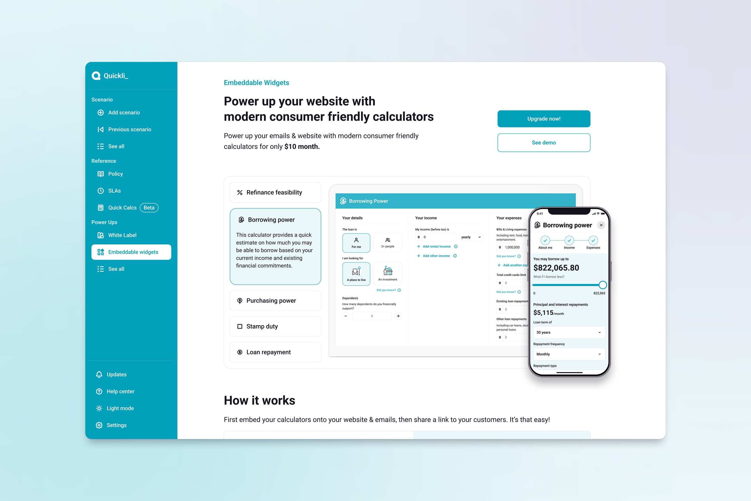 Widgets