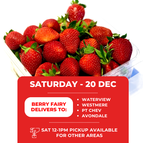 Strawberries (1kg) Delivery: Saturday 20 December