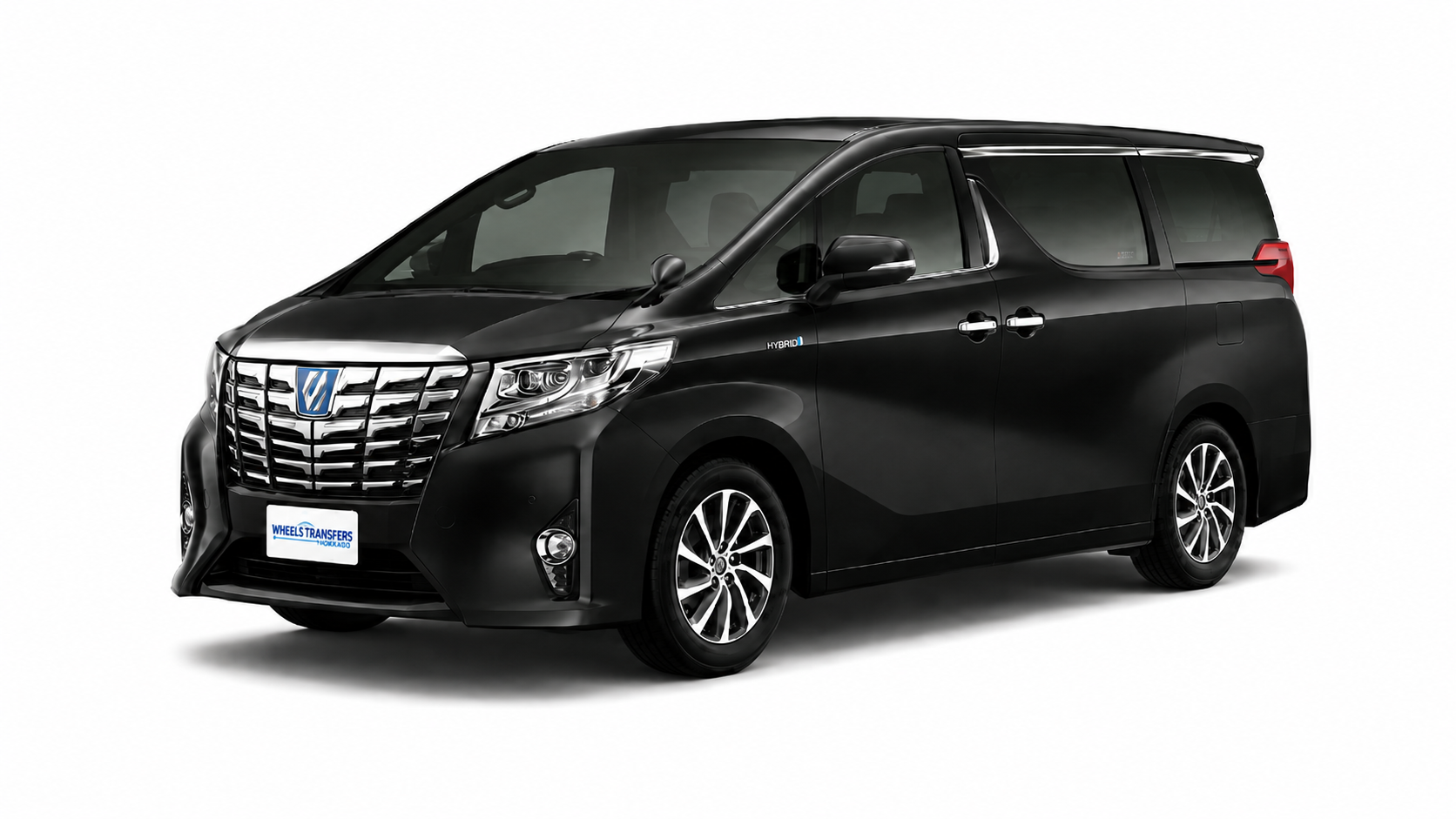 Black Alphard Minivan