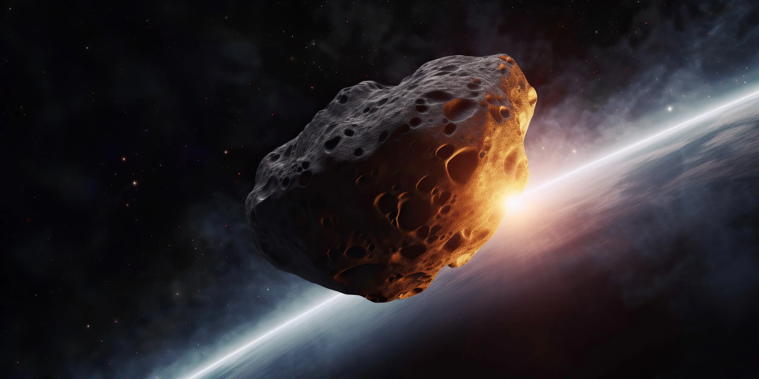 The meteor approaches