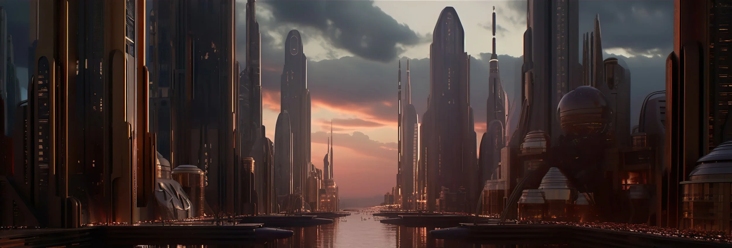 Atlantis Prime at sunset