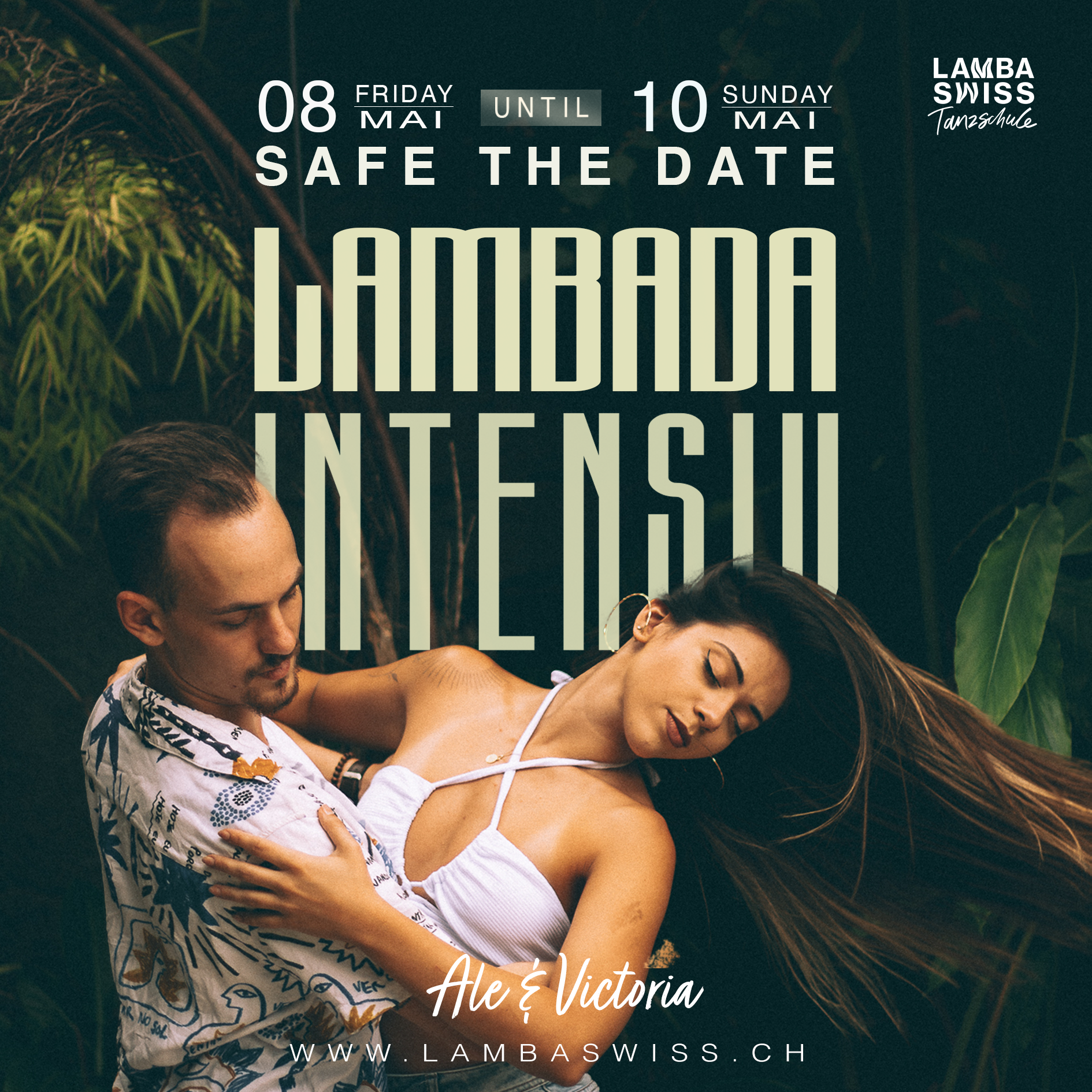 Lambada Intensiv with Ale &amp; Victoria - Save the Date!