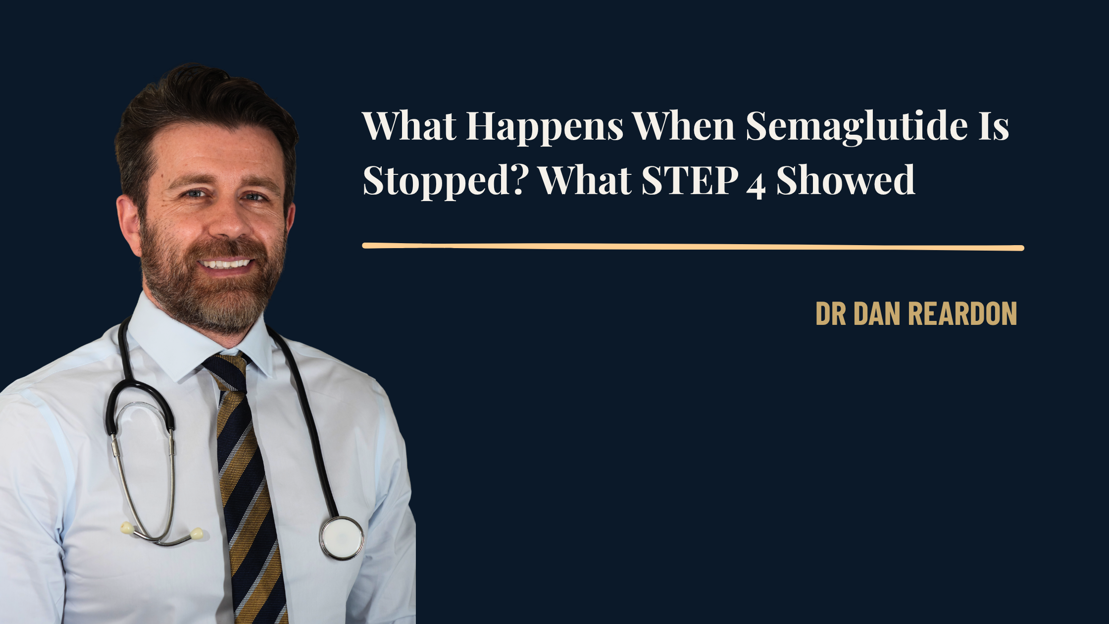 What Happens When Semaglutide Is Stopped? What STEP 4 Showed
