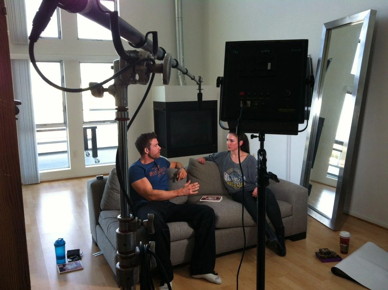 Dr Dan Reardon and Pauline Nordin