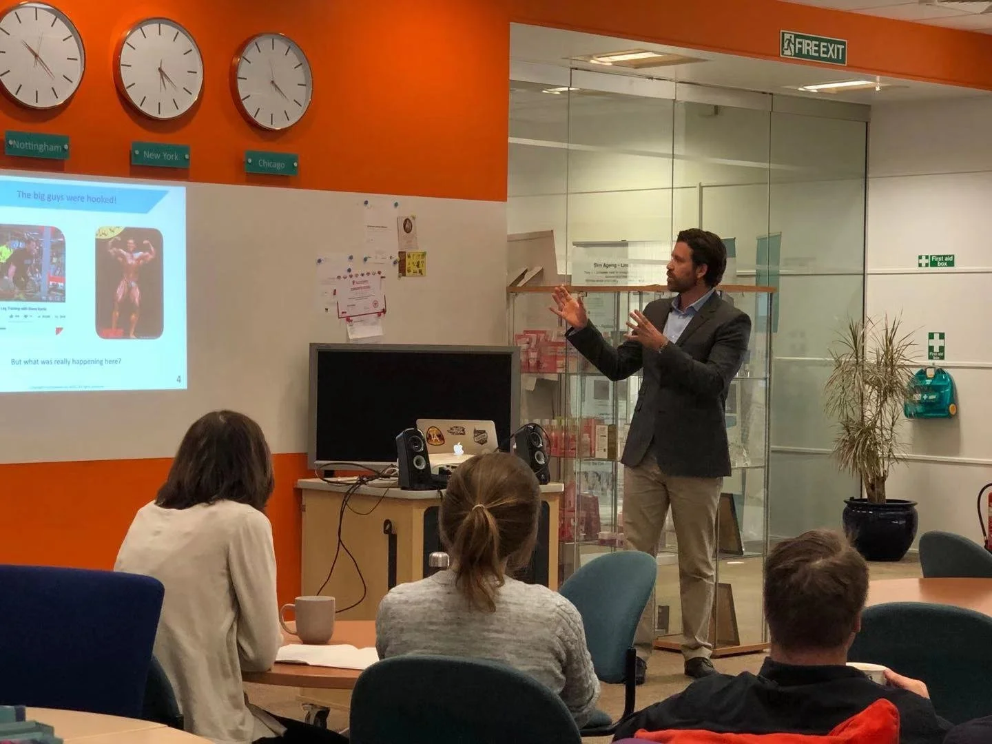 Dr Dan Reardon and WBA