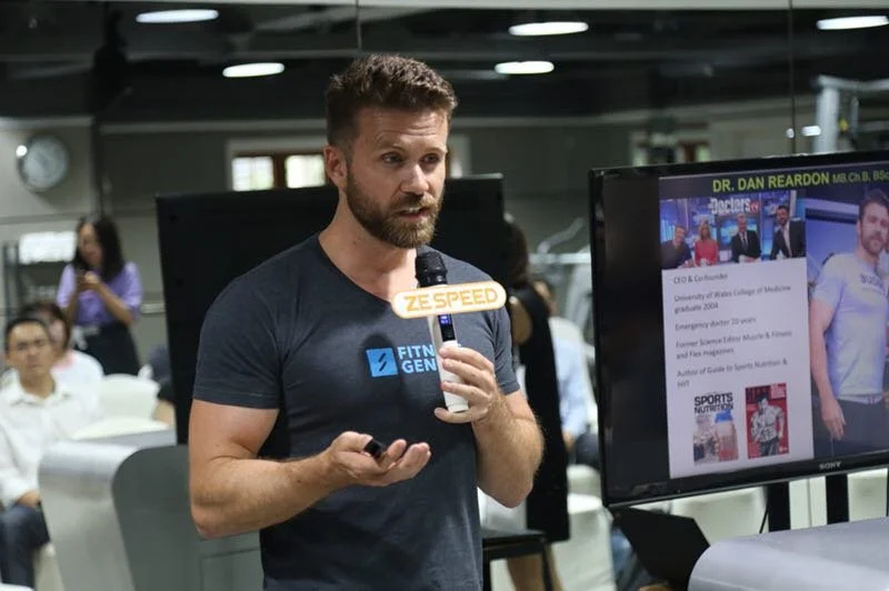 Dr Dan Reardon and Zee Speed