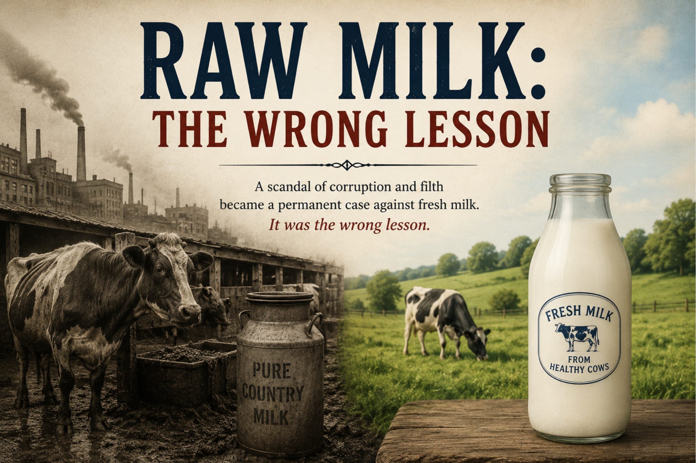 Raw Milk: The Wrong Lesson