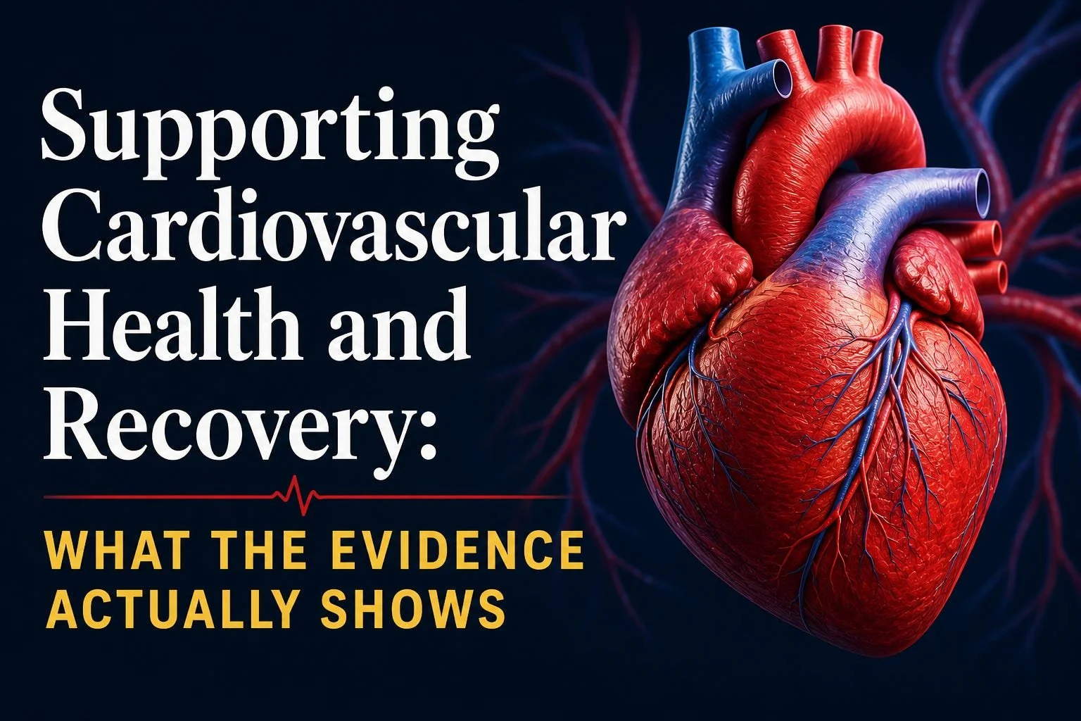Supporting Cardiovascular Health and Recovery: What the Evidence Actually Shows