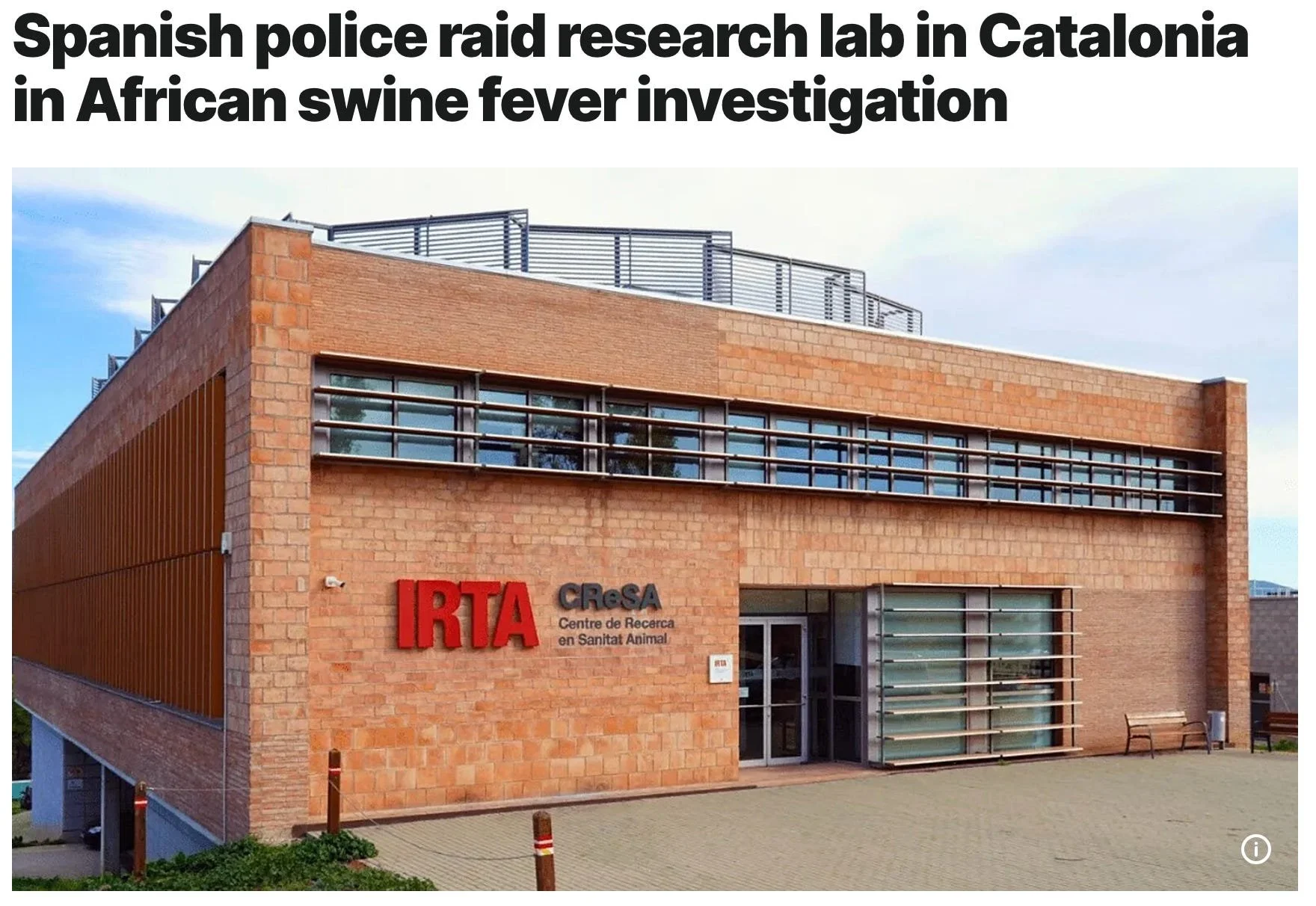 Spain’s African Swine Fever Crisis