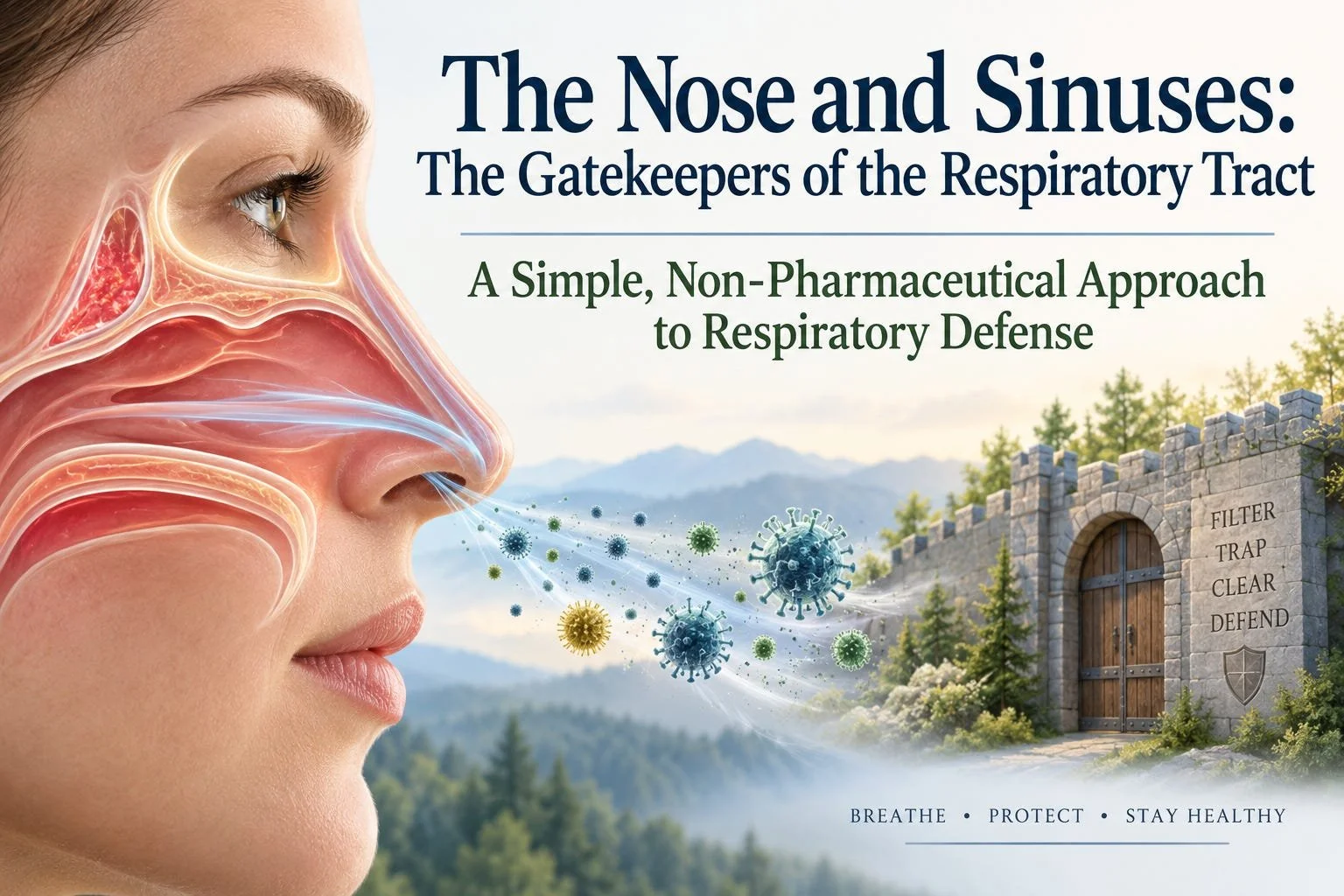 The Nose and Sinuses: The Gatekeepers of the Respiratory Tract