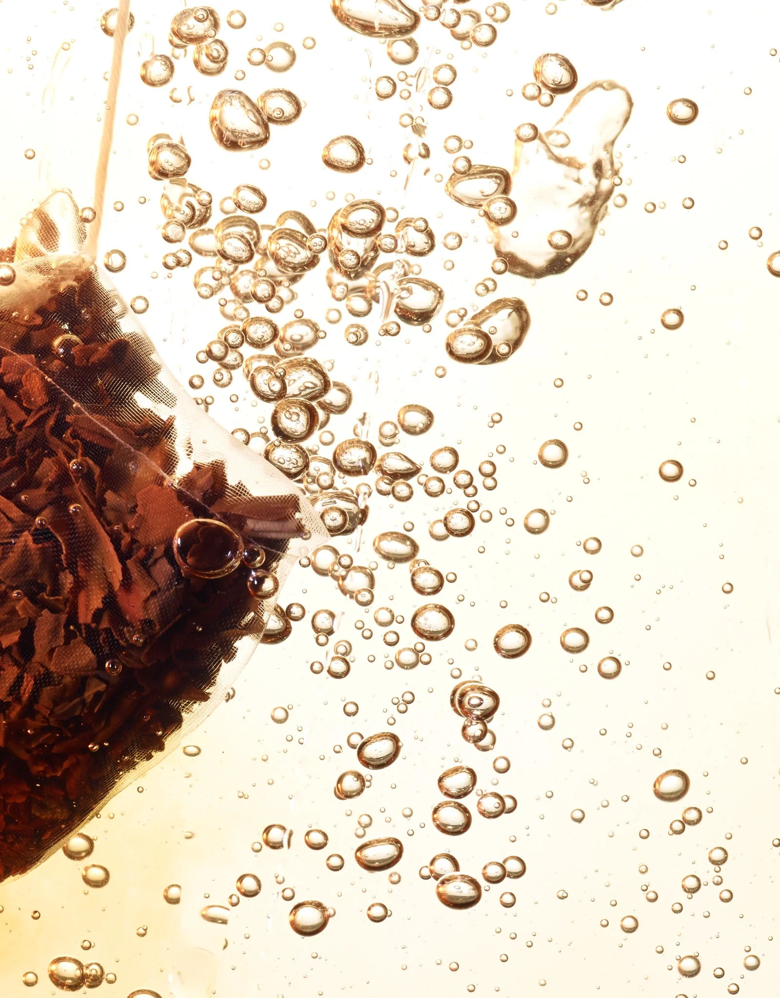 tea, bubbles