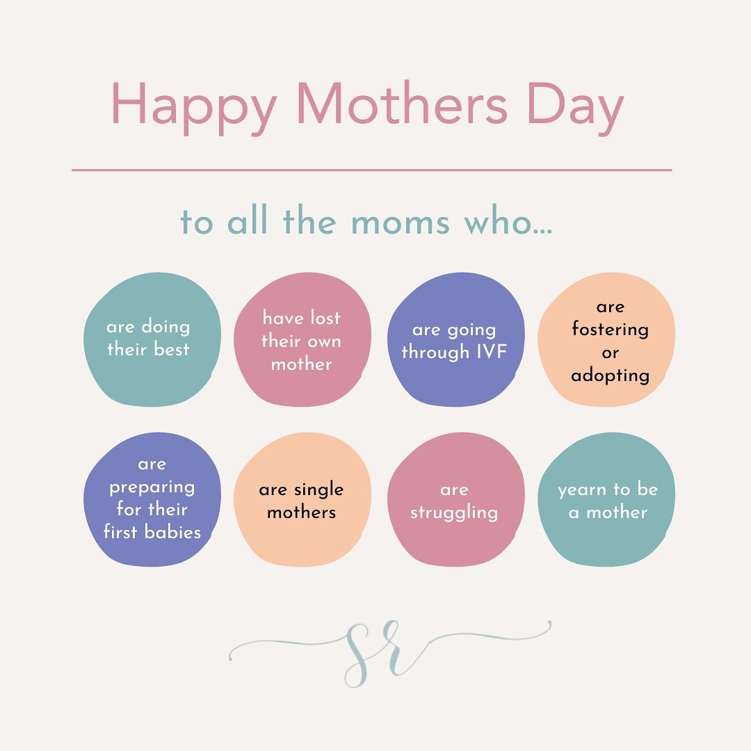 Mother&rsquo;s Day is a day filled with joy, celebration, and gratitude for many. But it is also a challenging day for others. 

To all of you strong, beautiful, and inspiring moms out there - I see you. Happy Mother&rsquo;s Day!

❤️ SHARE this with 