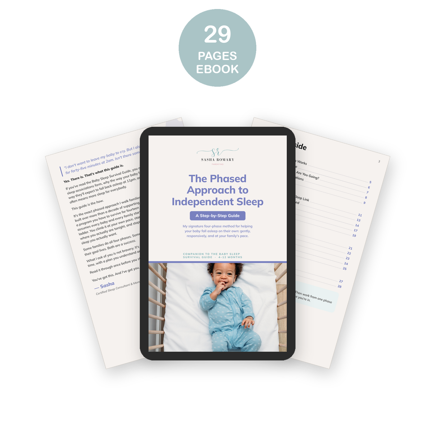 The Phased Approach to Independent Baby Sleep
