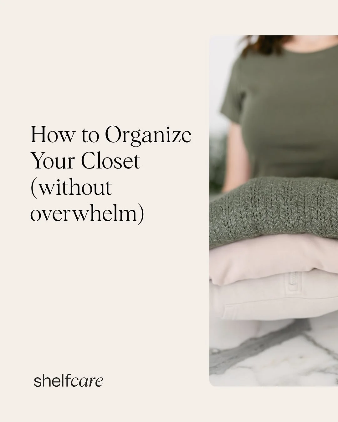 Organizing your closet feels hard but it doesn&rsquo;t have to&hellip; 

You deserve a closet that feels calm, beautiful and easy to walk into ❤️ 

If clutter, chaos, or the constant mental load of keeping it all together is weighing you down, I&rsqu
