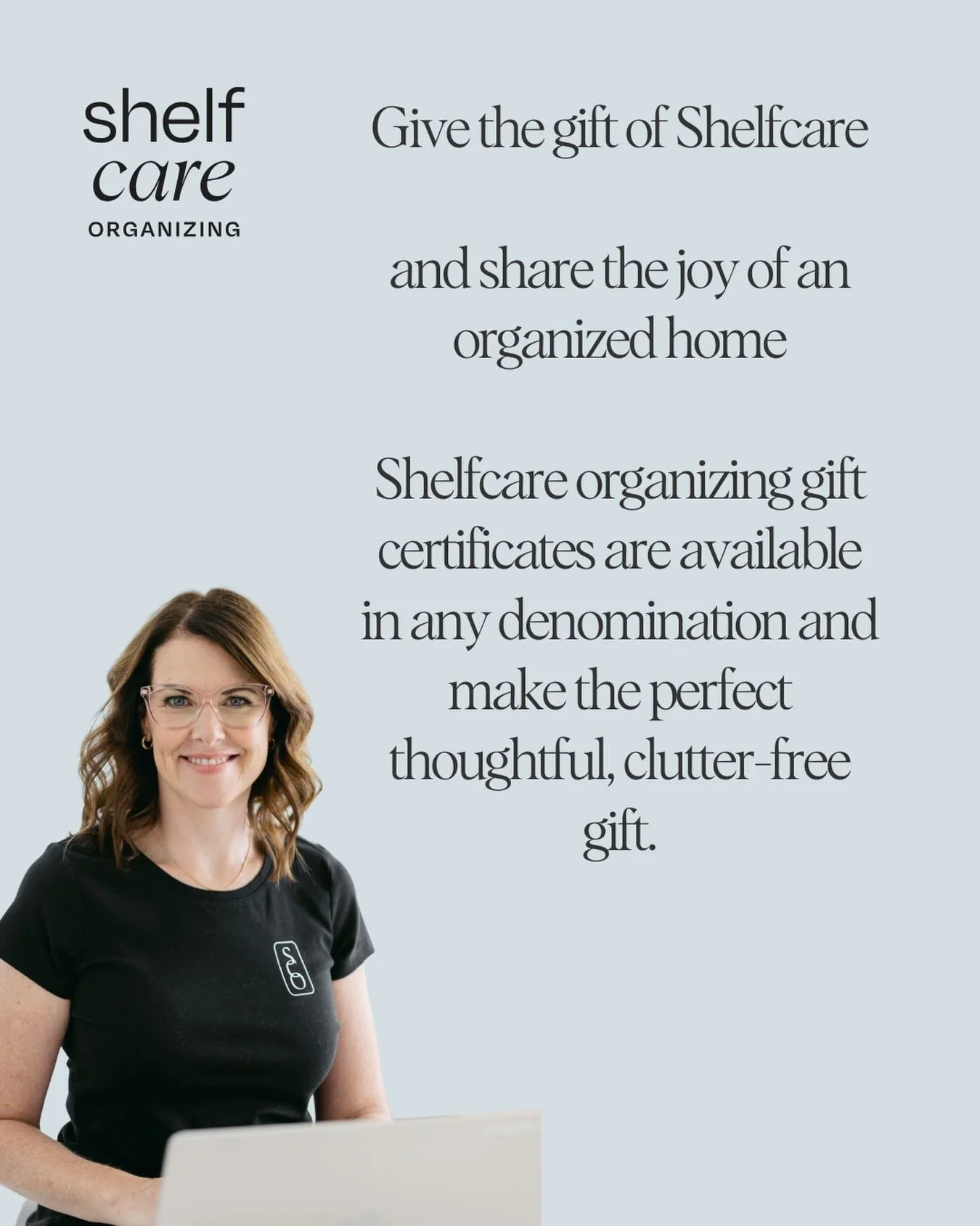 ✨ Give the gift that doesn&rsquo;t add clutter &mdash; it clears it.

A Shelfcare gift certificate is the luxury of breathing room, calm spaces, and support that keeps giving long after the holidays. 🤍

Because the most meaningful gift isn&rsquo;t m