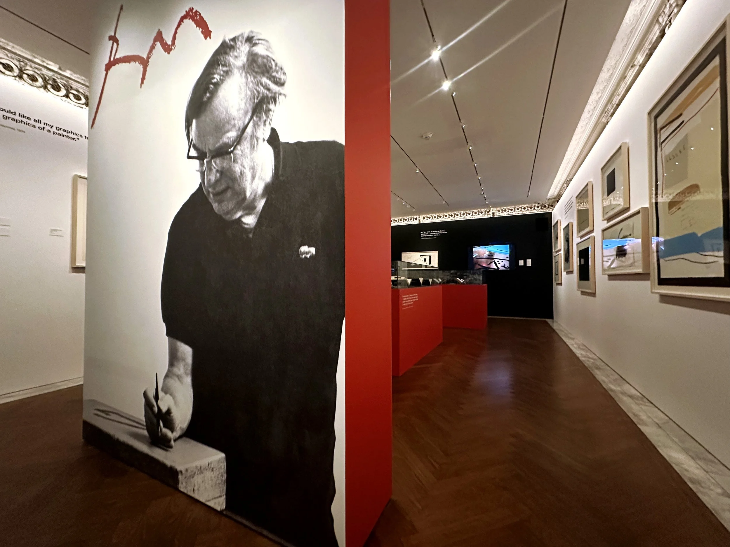 Robert Motherwell at the New York Public Library