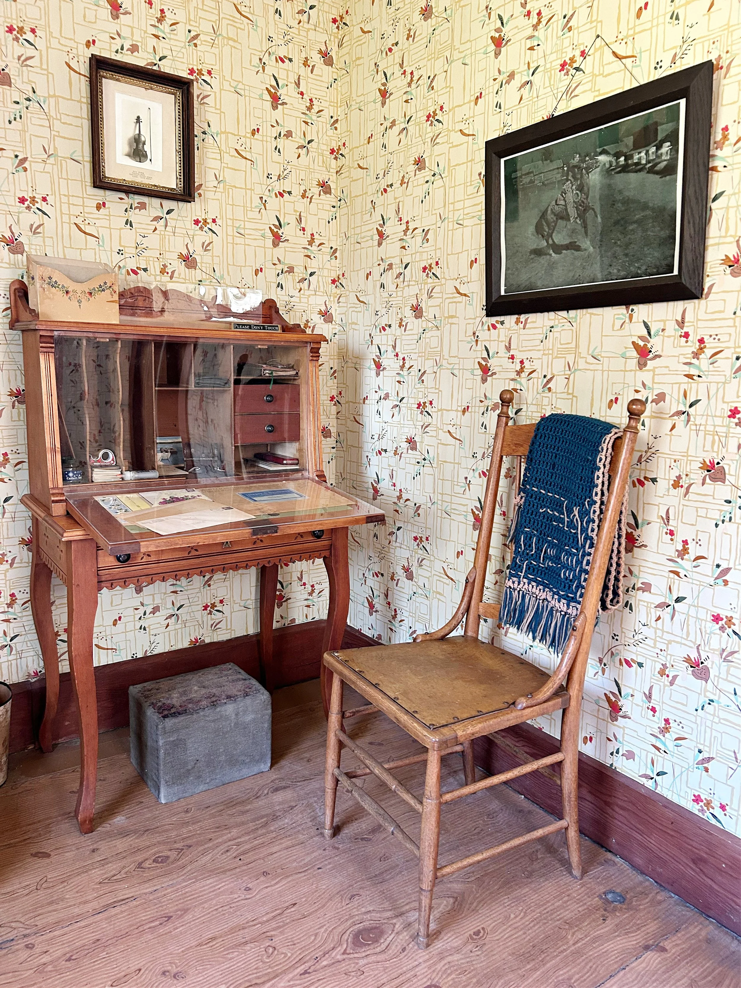 Laura Ingalls Wilder's writing desk 