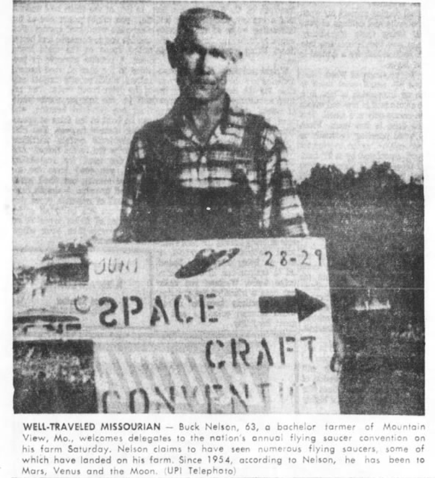 Buck Nelson traveled to Mars, Venus, the Moon — and into Ozarks history