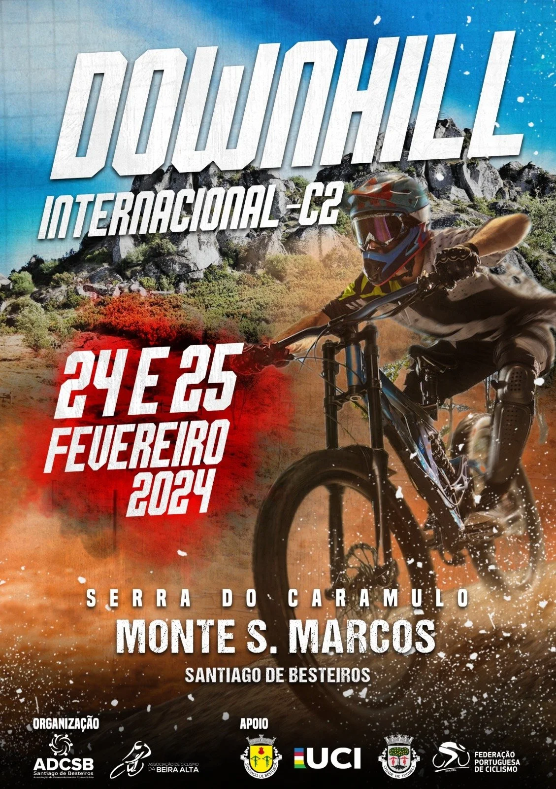 race in Monte S. Marcos Caramulo Portugal