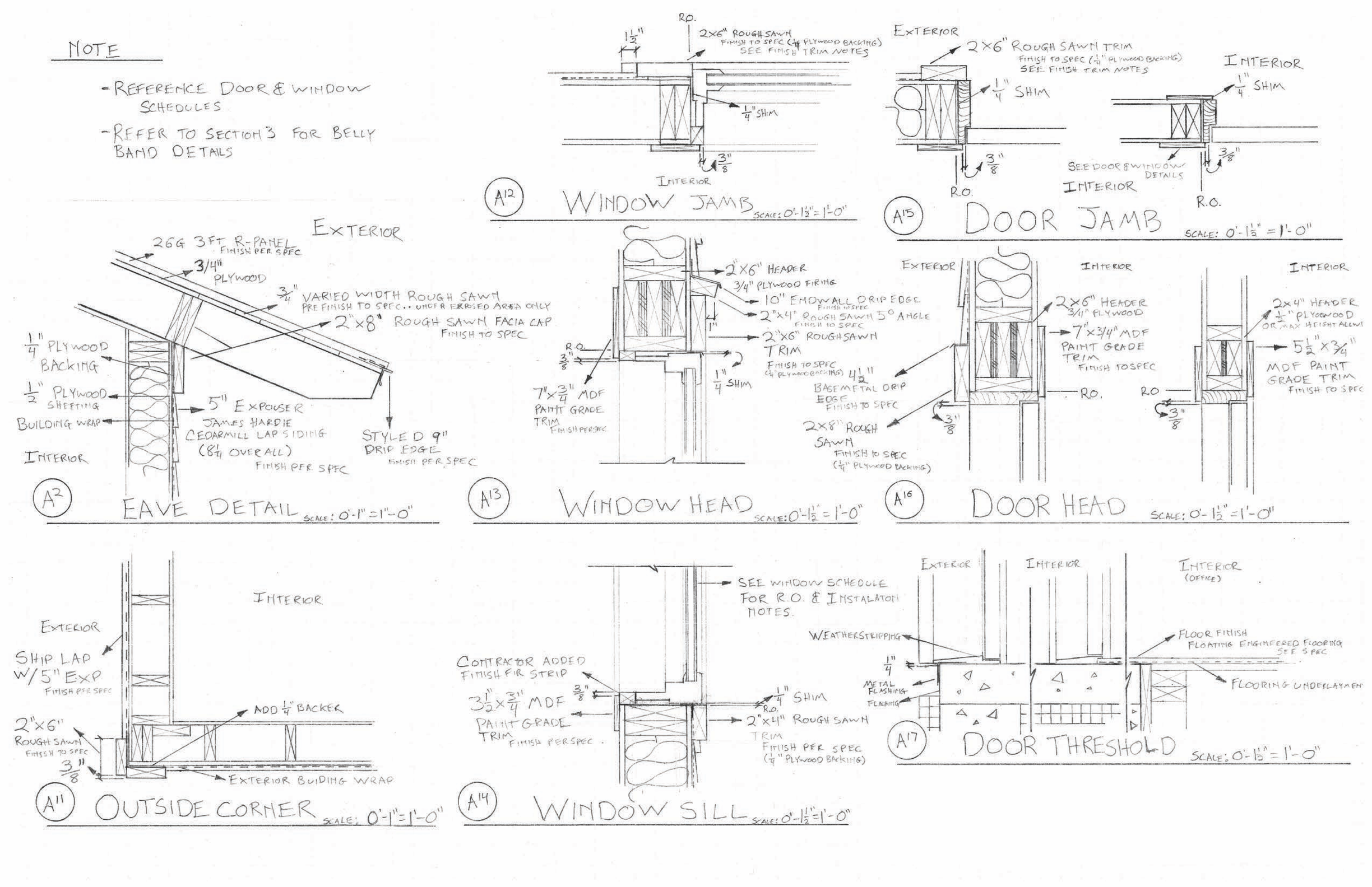 Detail callout drawing