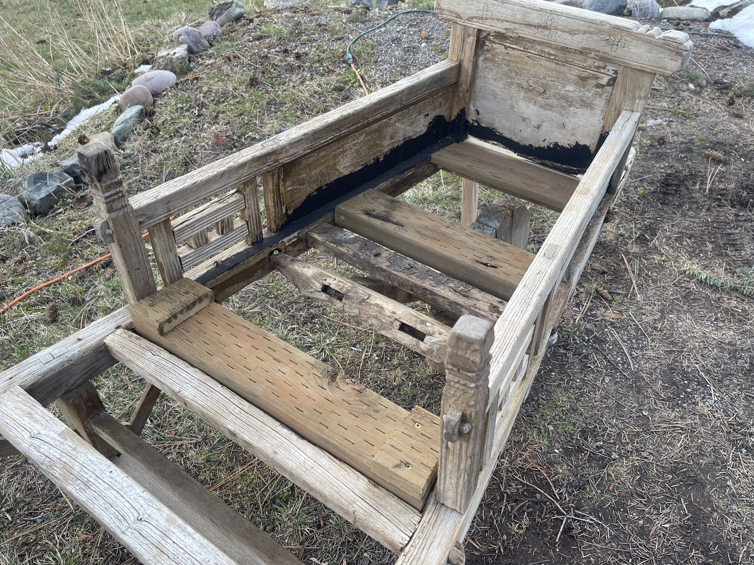 Removal of bottom to reduce rot