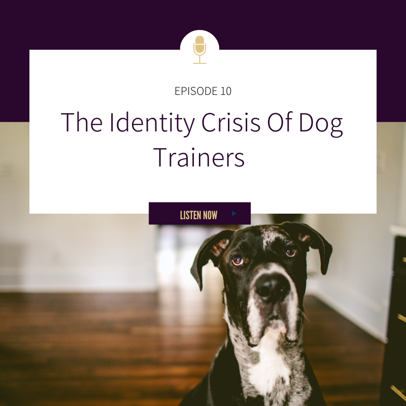 Episode 10: The Identity Crisis Of Dog Trainers