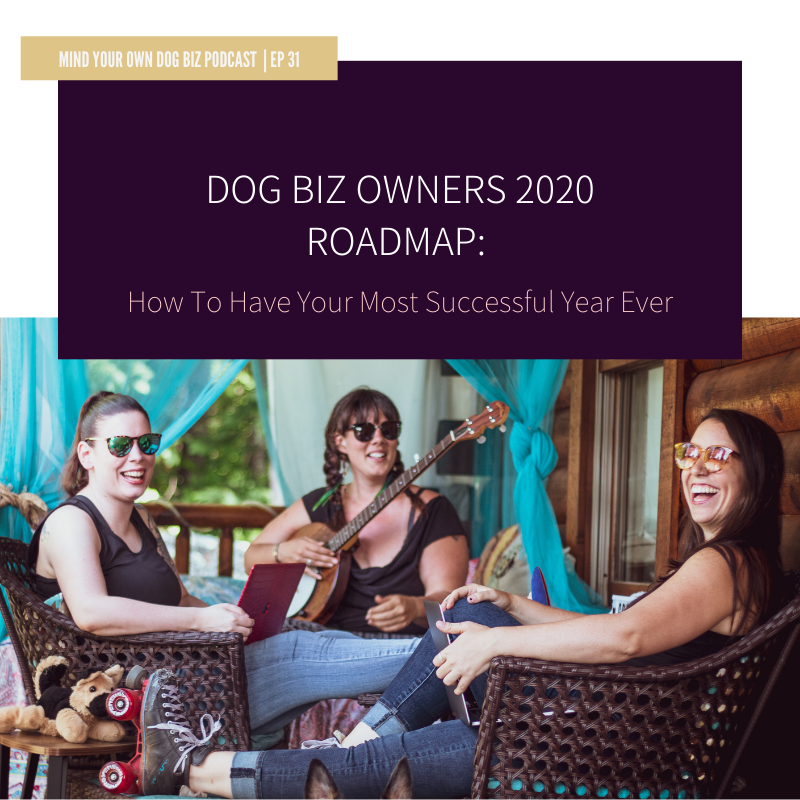 episode 31: Dog Biz Owners 2020 Roadmap: How To Have Your Most Successful Year Ever