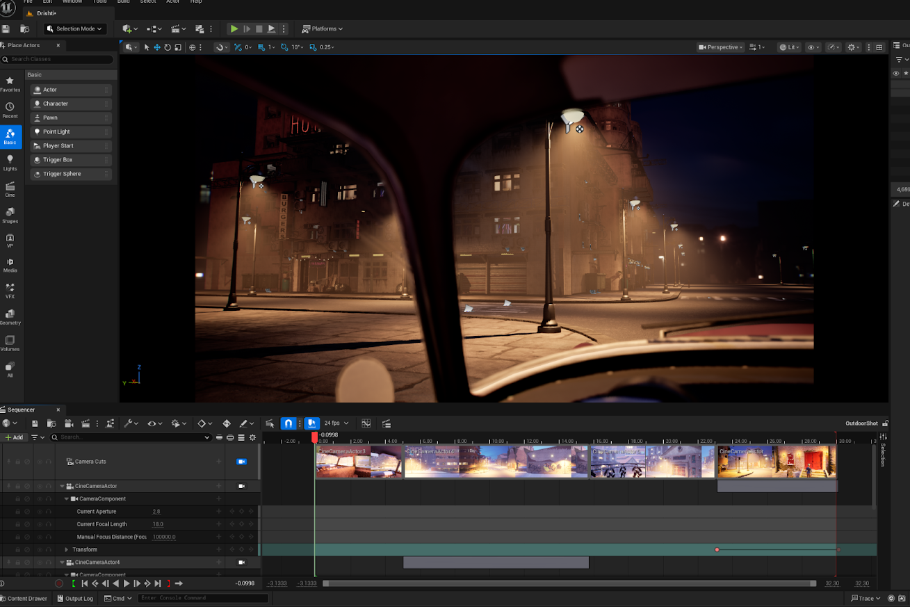MURDER MYSTERY TRAILER (UNREAL ENGINE)
