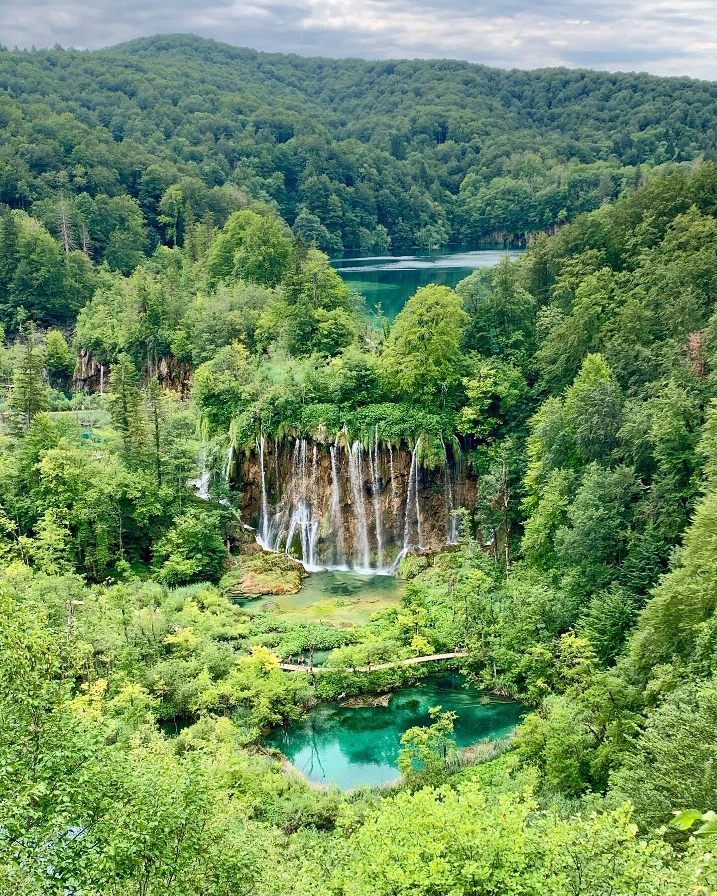 Favorite Euro falls outside Iceland &amp; Norway&thinsp;
&thinsp;
Plitvice Park has 16 tiered lakes connected by waterfalls, with trails cutting through and above. Hike to the highest points around the Upper Lakes for vistas of the levels.&thinsp;
&t