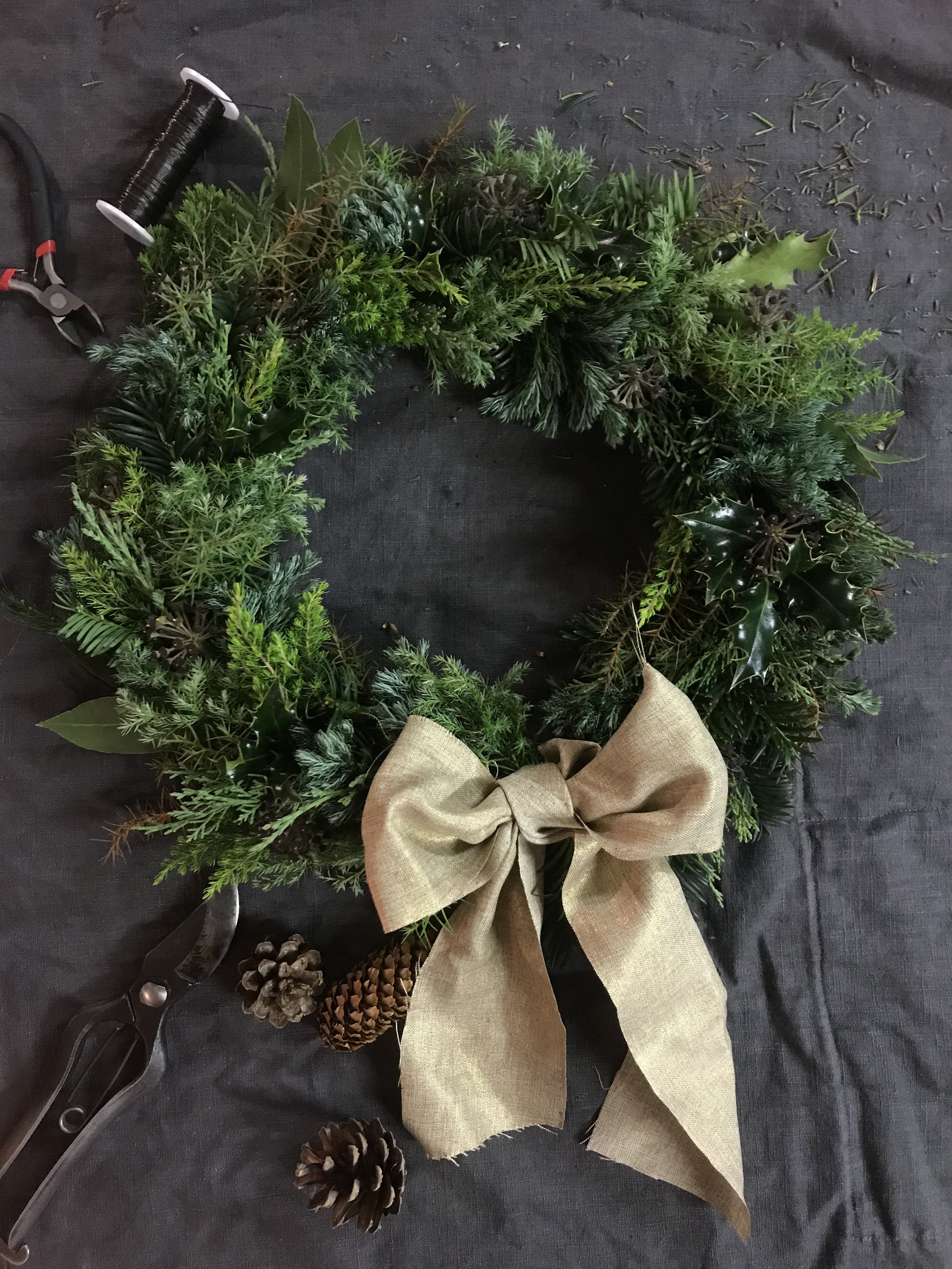 Saturday 5th December (2pm-5pm) - Christmas Wreath Workshop