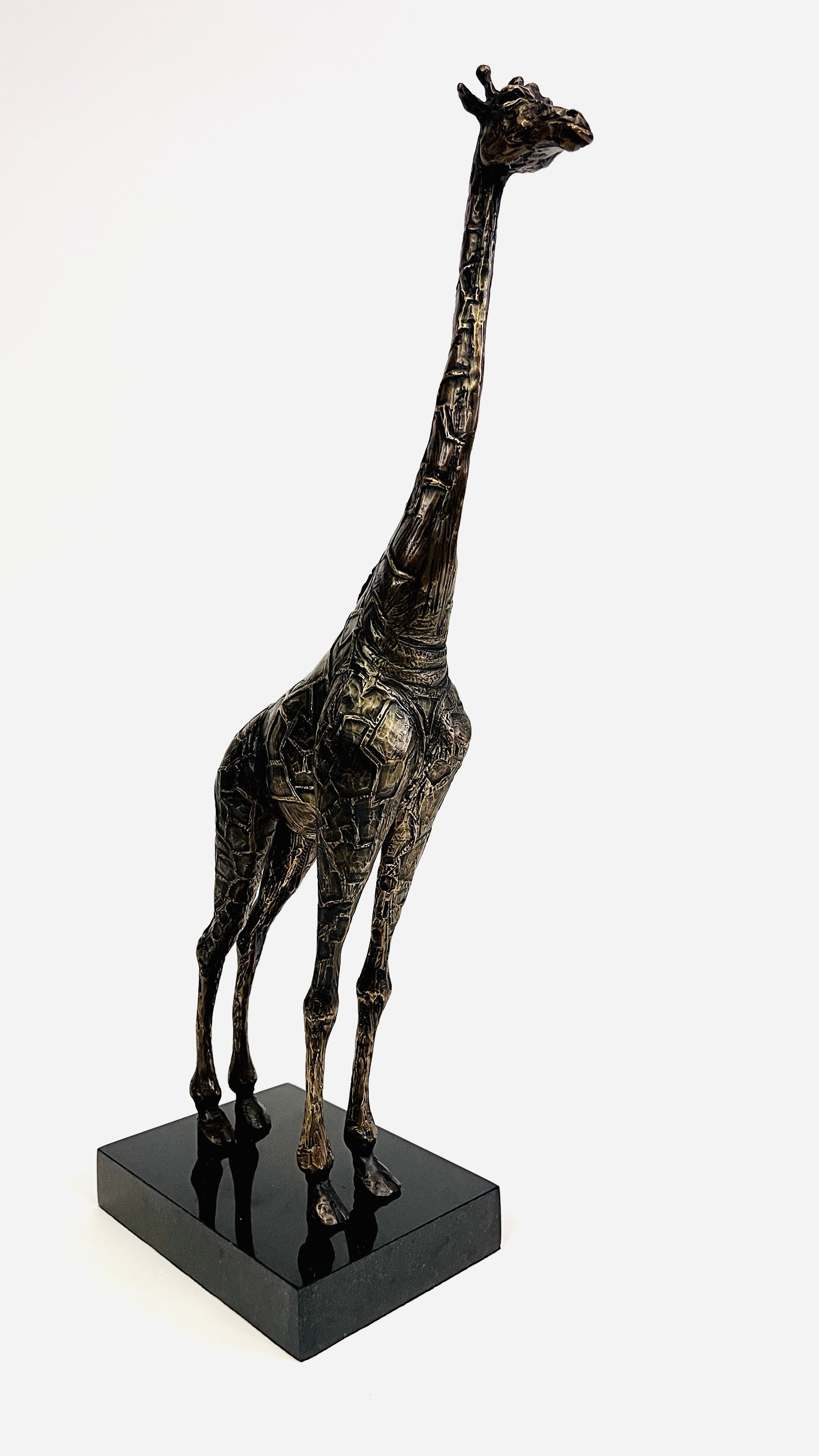 John Sumner bronze sculpture of a Giraffe