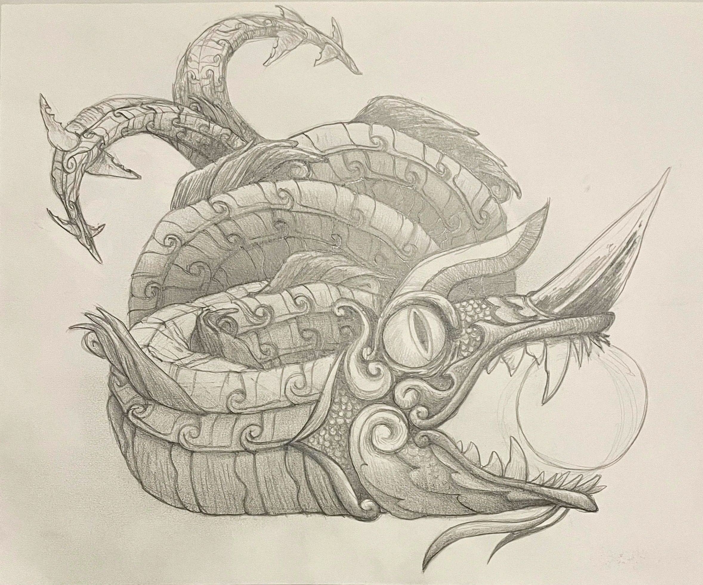 John Sumner Bakunawa Illustration